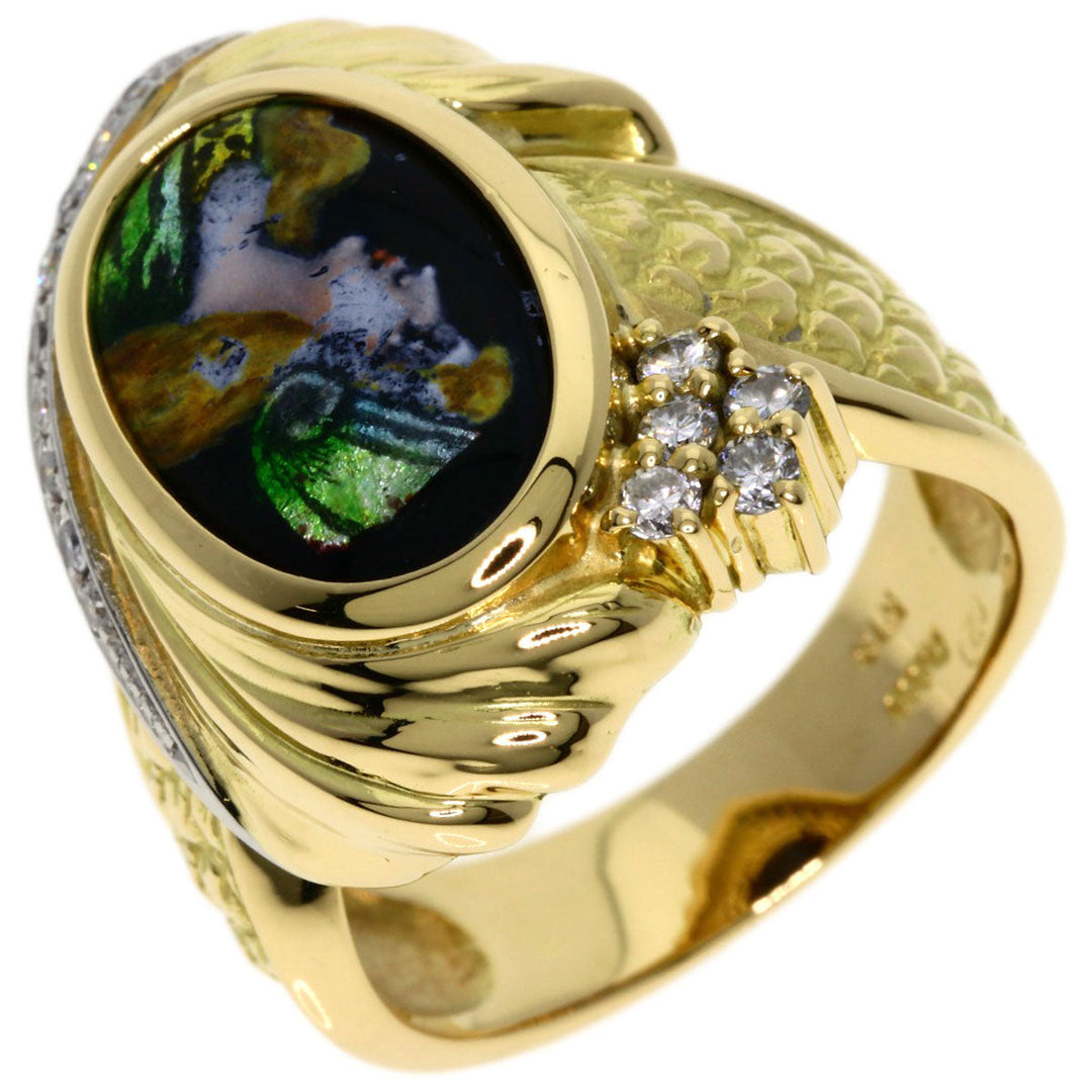MITSUO KAJI Ring PT900 gold Emmael Diamond