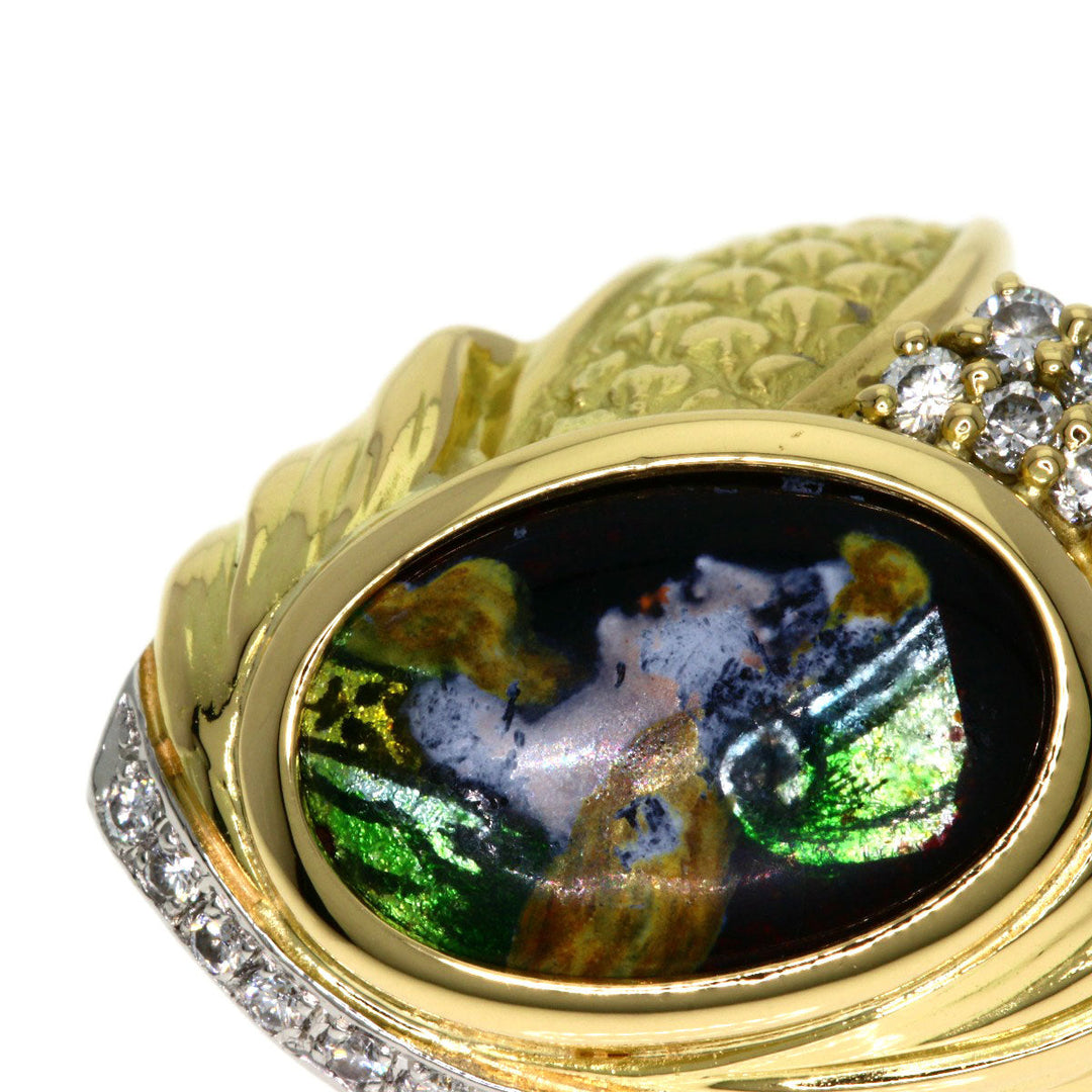 MITSUO KAJI Ring PT900 gold Emmael Diamond
