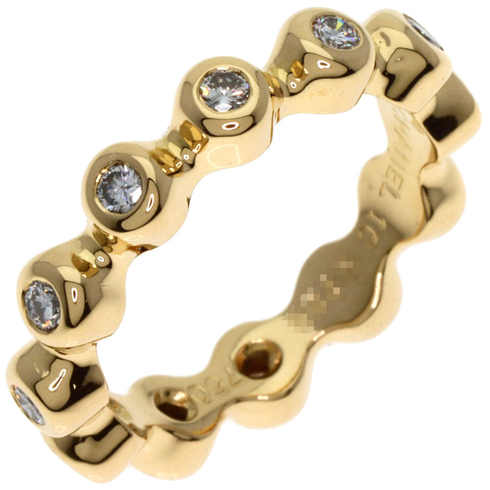 CHANEL Ring 18K Yellow Gold gold Bowl ring full diamond
