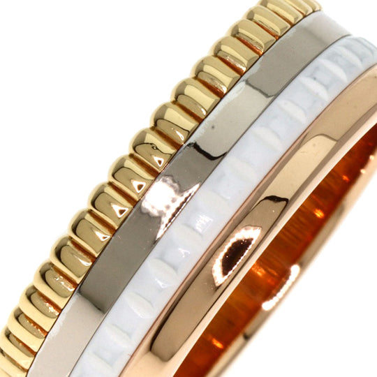 Boucheron Ring K18PG , K18YG multicolor Cattle Small #52 Women T52 Used Authentic