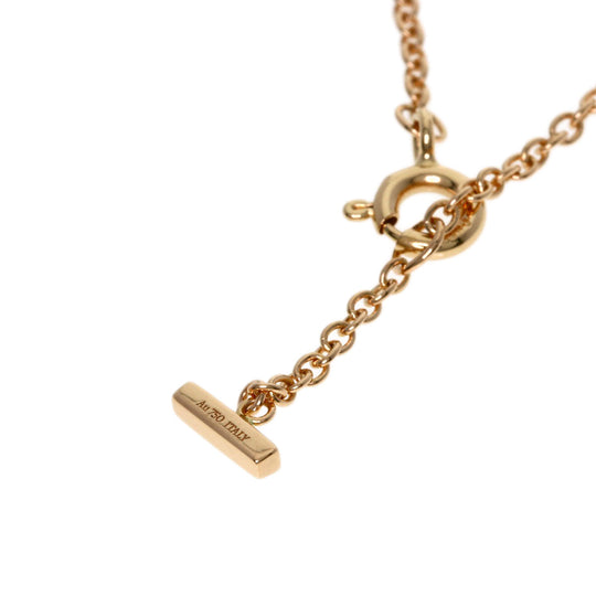 TIFFANY&Co. bracelet 18K Pink Gold gold T Smile Small Diamond Women Used Authentic