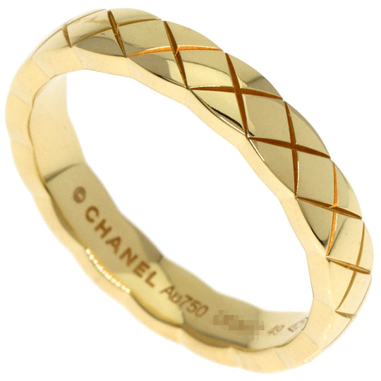 CHANEL Ring 18K Yellow Gold gold Coco Crush #49 Women Used Authentic