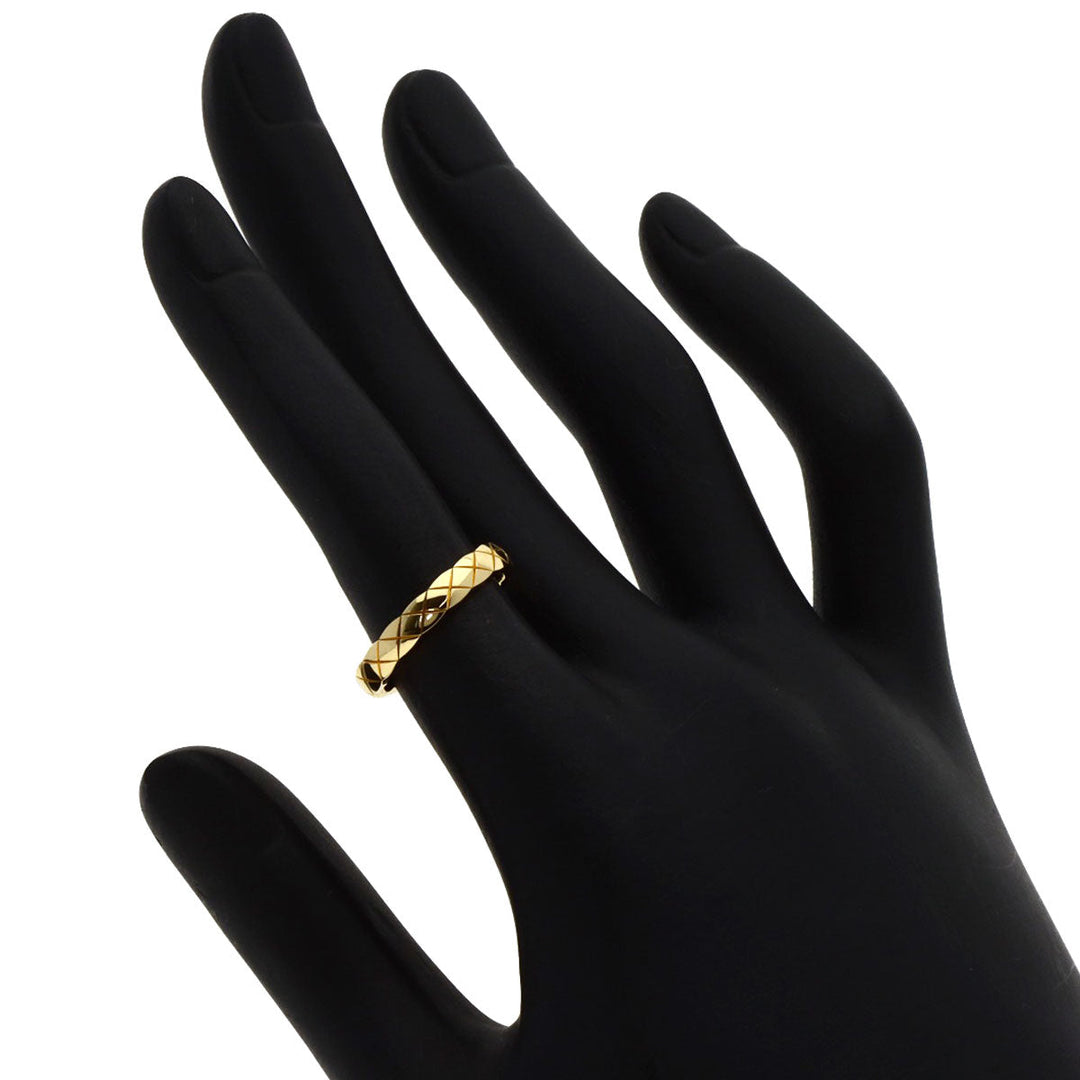 CHANEL Ring 18K Yellow Gold gold Coco Crush #49 Women Used Authentic