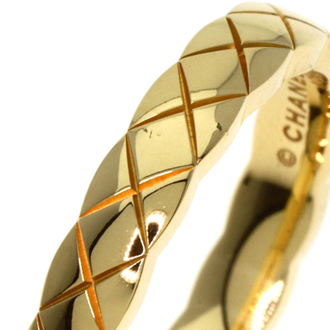 CHANEL Ring 18K Yellow Gold gold Coco Crush #49 Women Used Authentic