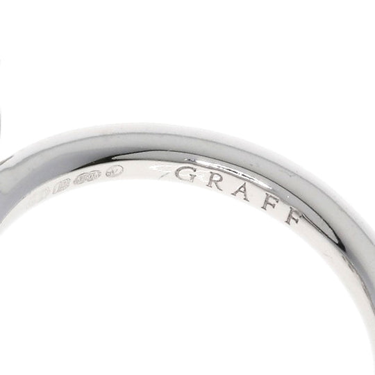 GRAFF Ring K18WG Silver Wildflower Diamond