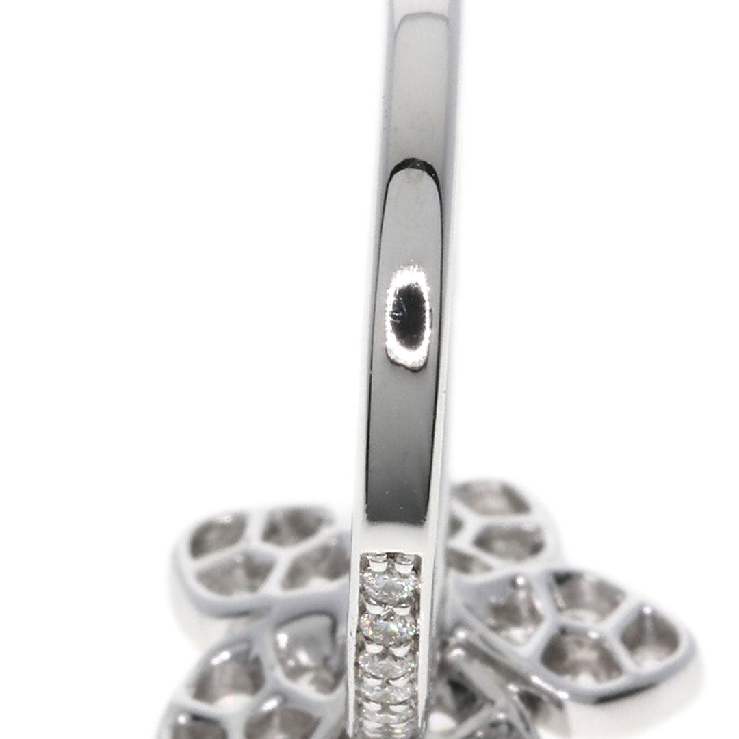 GRAFF Ring K18WG Silver Wildflower Diamond