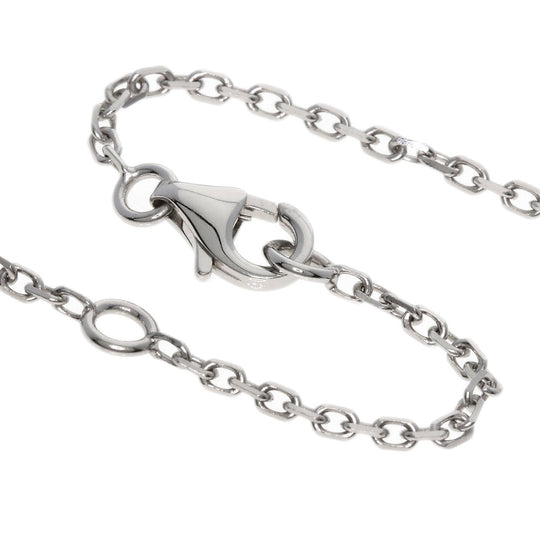 CARTIER Necklace K18WG Silver Caress d'Orchid Pal Diamond