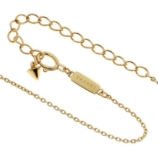 TASAKI Necklace 18K Yellow Gold gold Petit Balance Diamond Solo Pearl Women Used Authentic