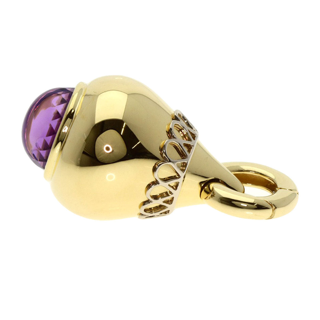 Damiani Pendant top 18K Yellow Gold gold amethyst Women Used Authentic