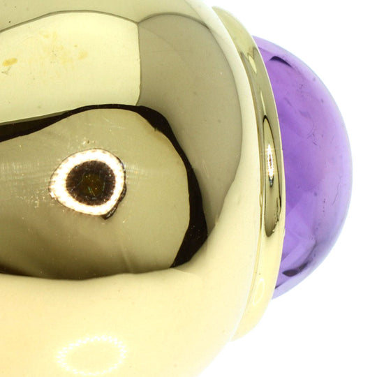 Damiani Pendant top 18K Yellow Gold gold amethyst Women Used Authentic