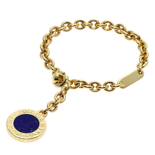 BVLGARI key ring 18K Yellow Gold gold Bulgari Bulgari Lapis Lazuli Key Chain