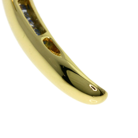 JUNE Pendant top 18K Yellow Gold gold sapphire Women Used Authentic