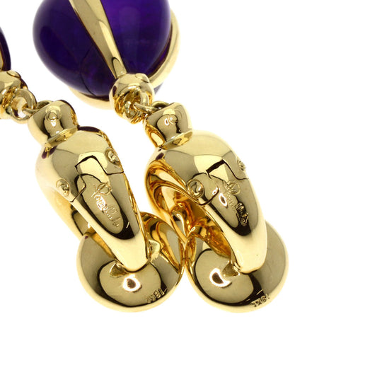 Pomellato Earring 18K Yellow Gold gold amethyst