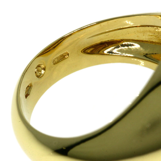 Damiani Ring 18K Yellow Gold gold turquoise diamond Women Used Authentic