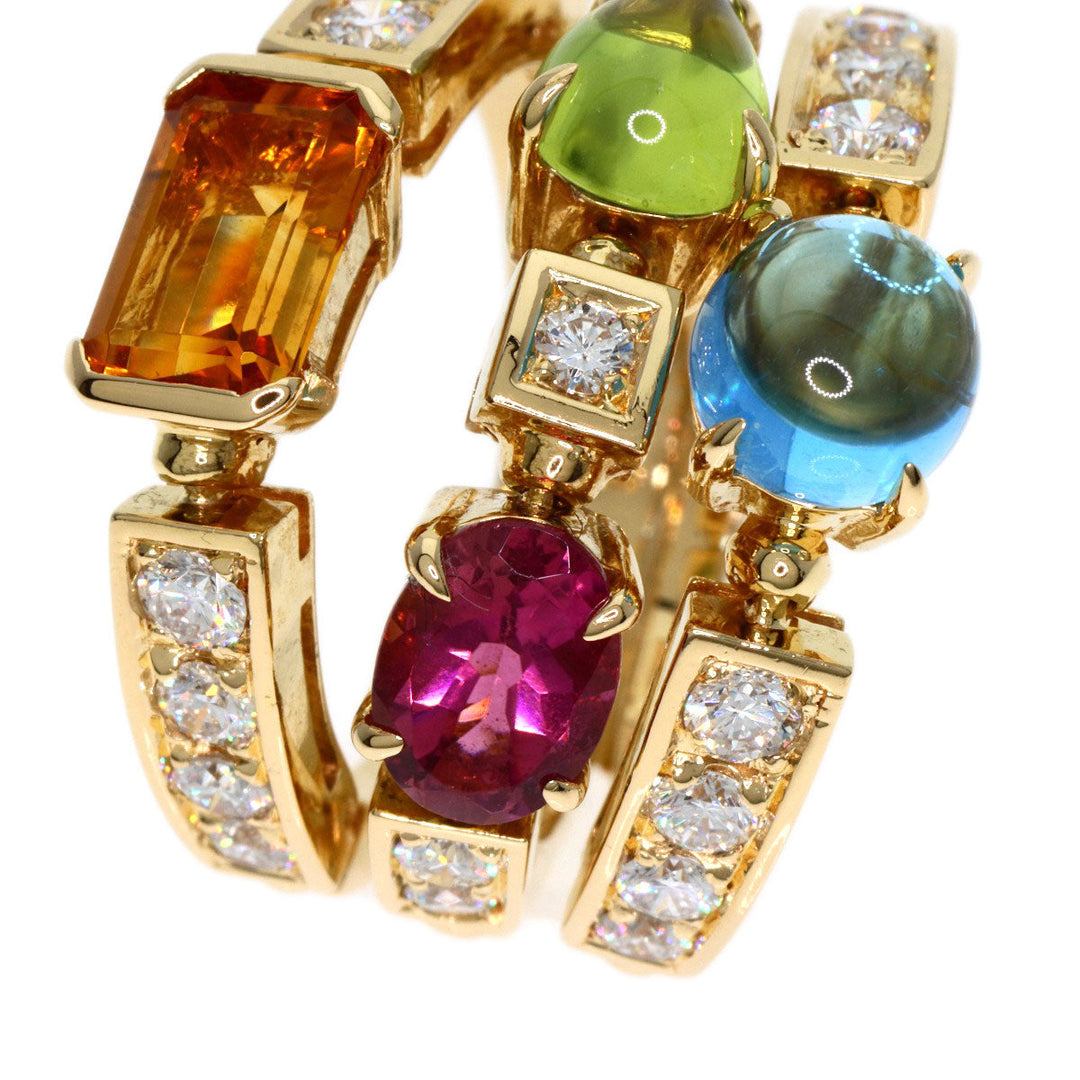 BVLGARI Ring 18K Yellow Gold gold Allegra Multi-Stone Diamond