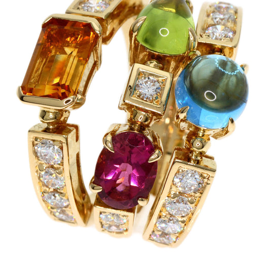 BVLGARI Ring 18K Yellow Gold gold Allegra Multi-Stone Diamond