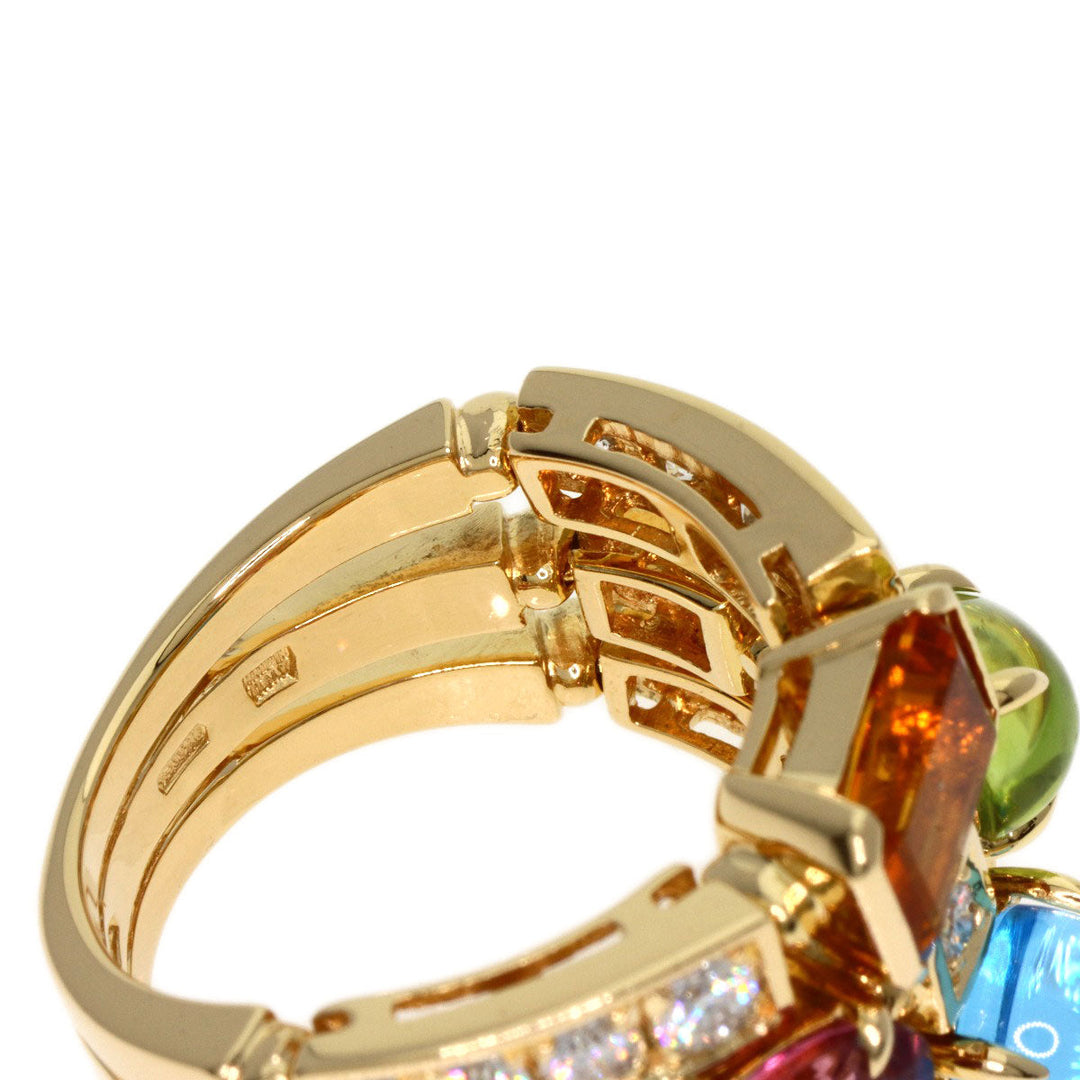 BVLGARI Ring 18K Yellow Gold gold Allegra Multi-Stone Diamond