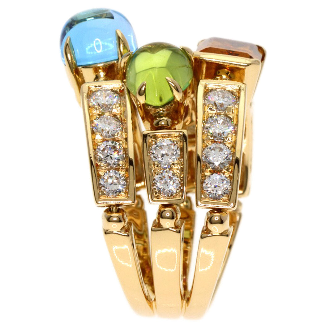 BVLGARI Ring 18K Yellow Gold gold Allegra Multi-Stone Diamond