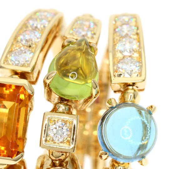 BVLGARI Ring 18K Yellow Gold gold Allegra Multi-Stone Diamond