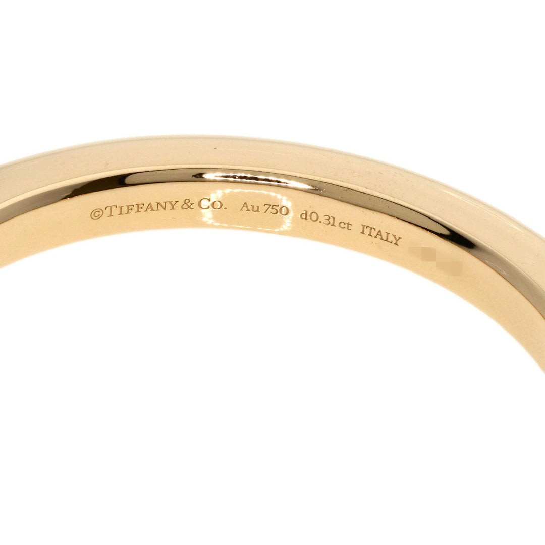 TIFFANY&Co. bracelet 18K Pink Gold gold Rock Bangle Diamond Women Used Authentic
