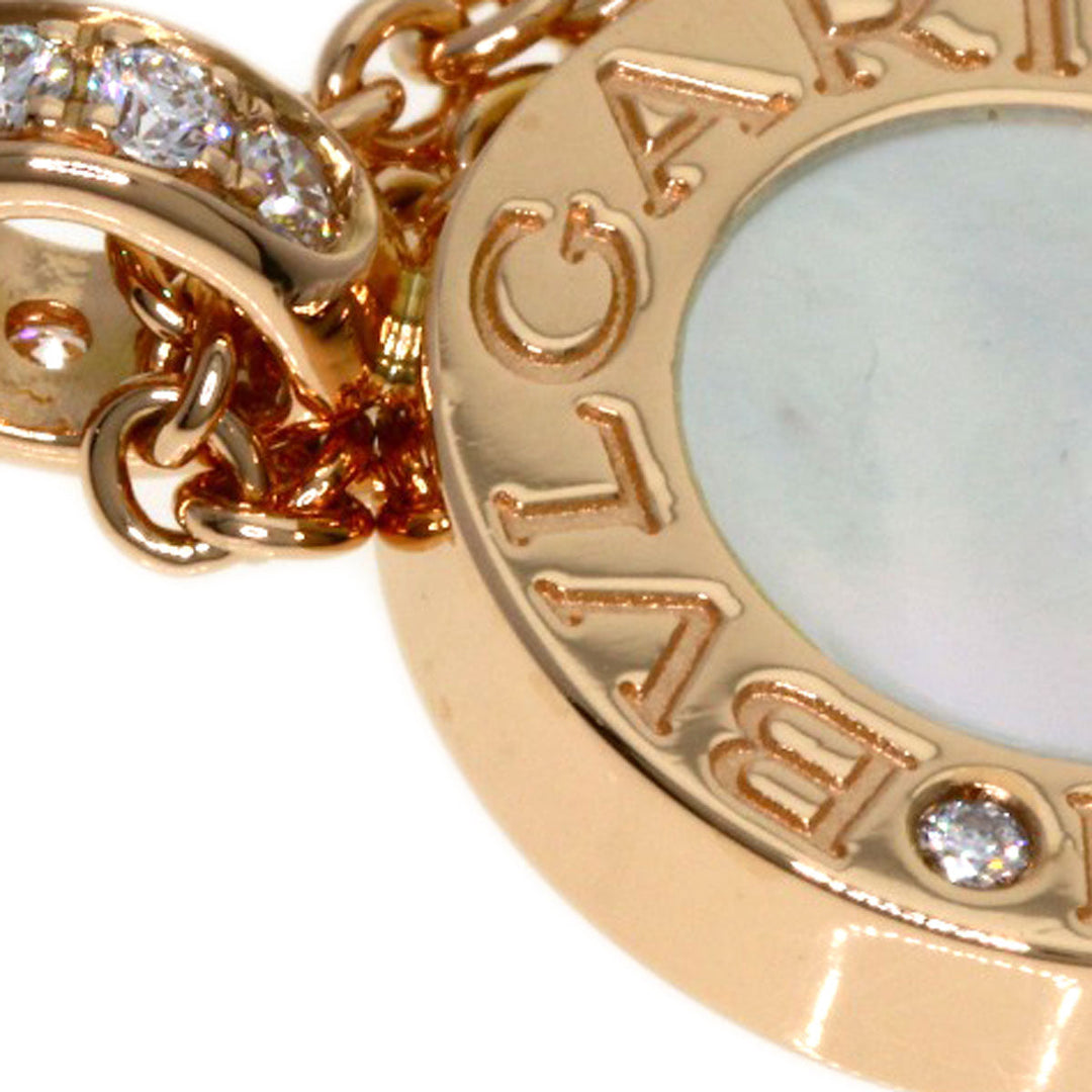 BVLGARI Necklace 18K Pink Gold gold BVLGARI BVLGARI Onyx Shell Diamond