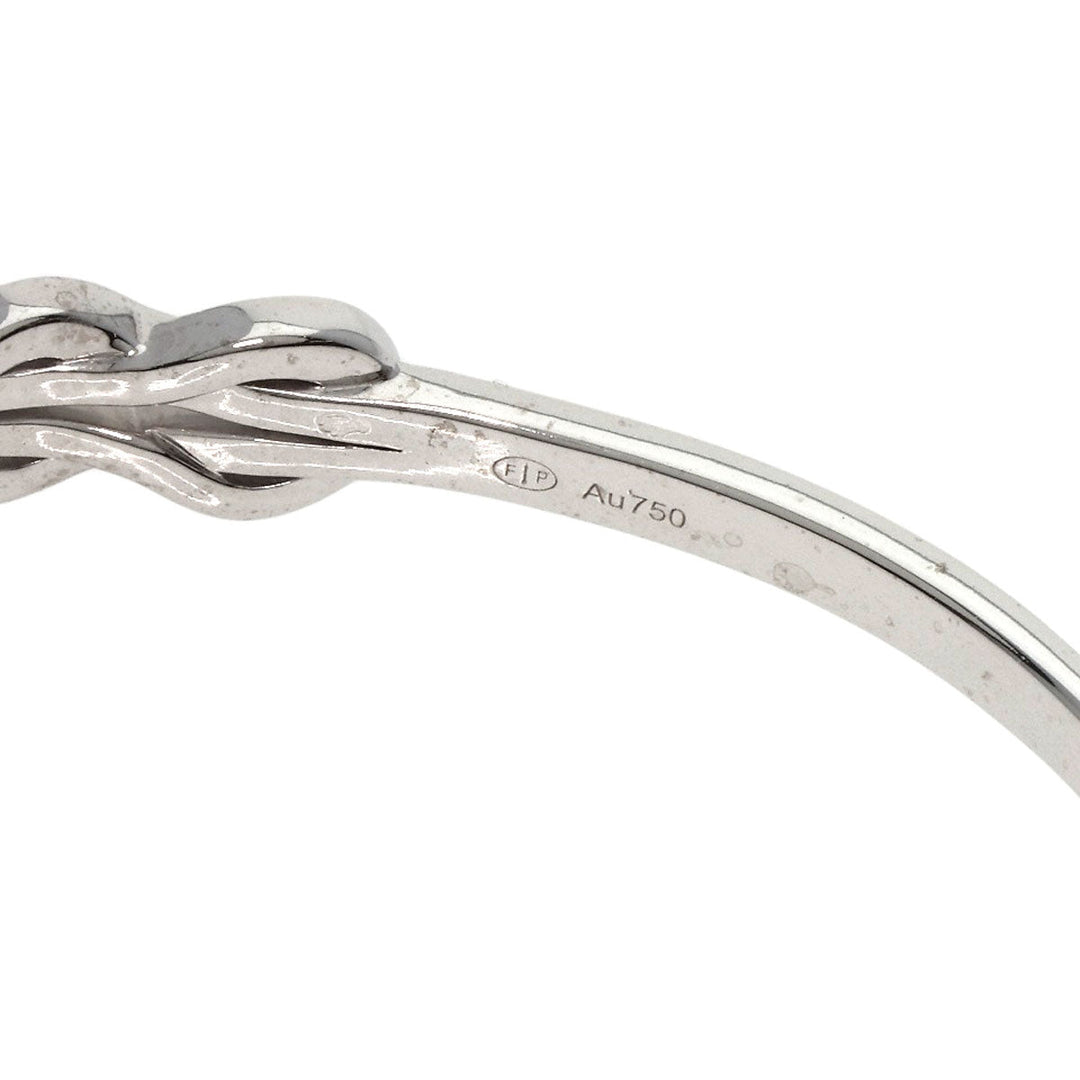 FRED bracelet K18WG Silver Chance Infinie Diamond Bangle #15