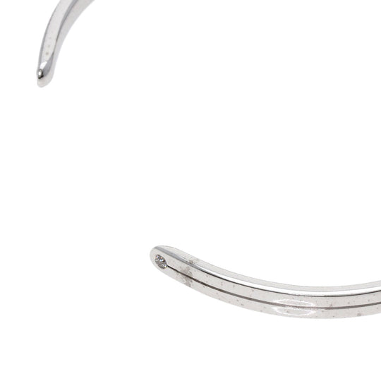 FRED bracelet K18WG Silver Chance Infinie Diamond Bangle #15