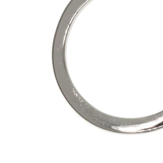 TIFFANY&Co. Ring PT950 Silver Legacy Diamond Women Used Authentic
