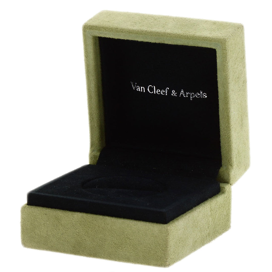 Van Cleef & Arpels Ring 18K Yellow Gold gold Vintage Alhambra Malachite Diamond #51