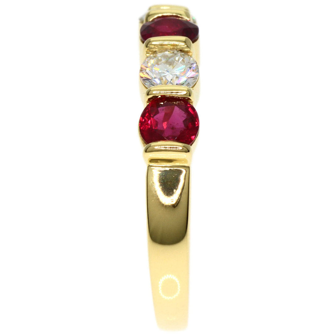 TIFFANY&Co. Ring 18K Yellow Gold gold Ruby diamond