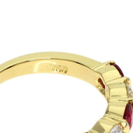 TIFFANY&Co. Ring 18K Yellow Gold gold Ruby diamond