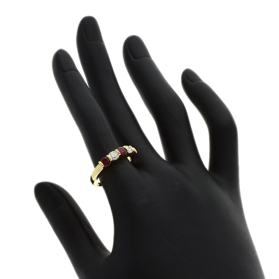 TIFFANY&Co. Ring 18K Yellow Gold gold Ruby diamond
