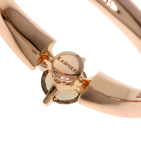 Kashikey Ring 18K Pink Gold gold solitaire brown diamond