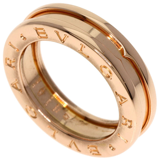 BVLGARI Ring 18K Pink Gold gold B-zero1 B-zero One XS #47 Women Used Authentic