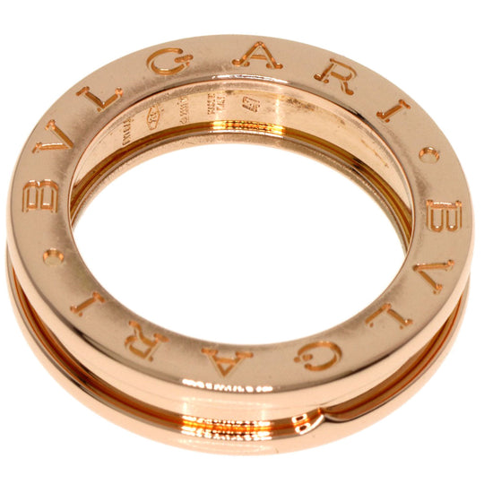 BVLGARI Ring 18K Pink Gold gold B-zero1 B-zero One XS #47 Women Used Authentic