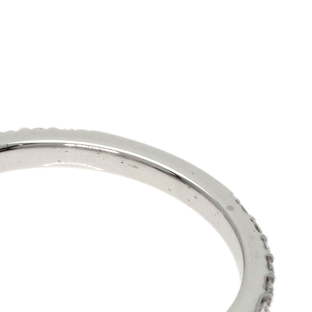 GRAFF Ring K18WG Silver Icon Round Diamond Engagement Ring VVS2