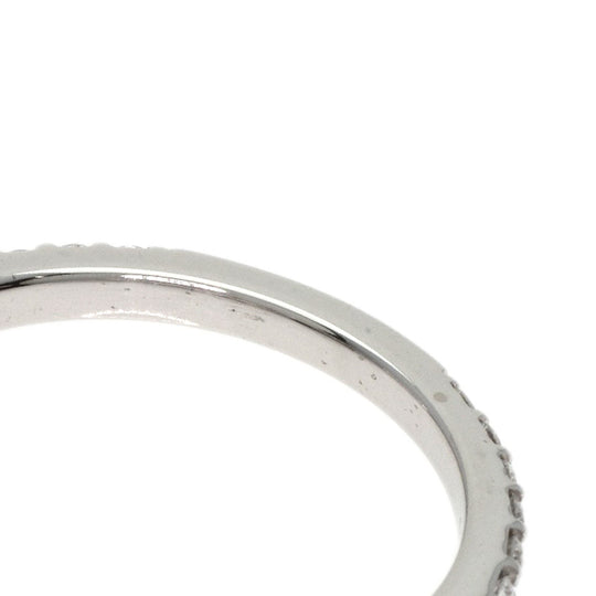 GRAFF Ring K18WG Silver Icon Round Diamond Engagement Ring VVS2