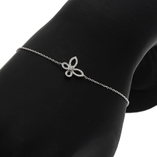 GRAFF bracelet K18WG Silver Mini Butterfly Diamond