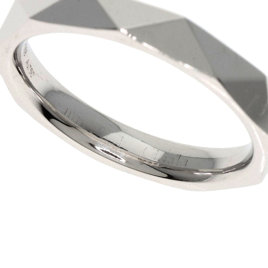GRAFF Ring K18WG Silver Laurence Graff Signature Pavé Diamond