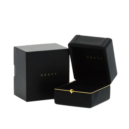 GRAFF Ring K18WG Silver Laurence Graff Signature Pavé Diamond