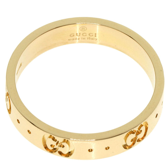 GUCCI Ring 18K Yellow Gold gold Icon #14