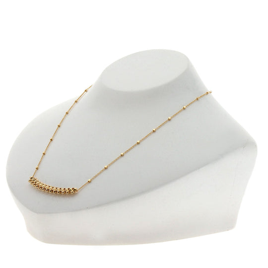 CARTIER Necklace 18K Pink Gold gold Crash SM Women Used Authentic