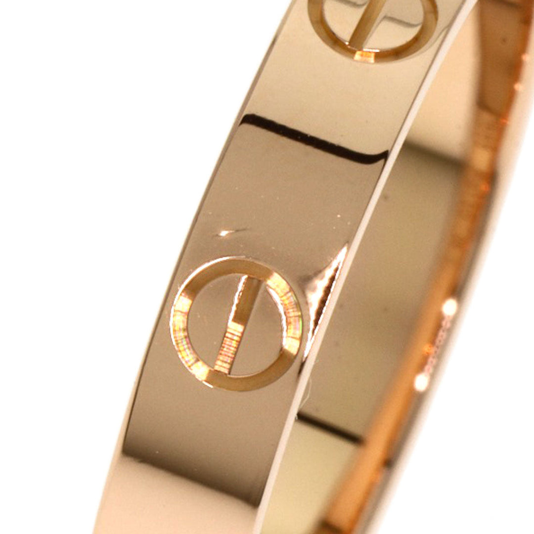 CARTIER Ring 18K Pink Gold gold Mini love ring #58
