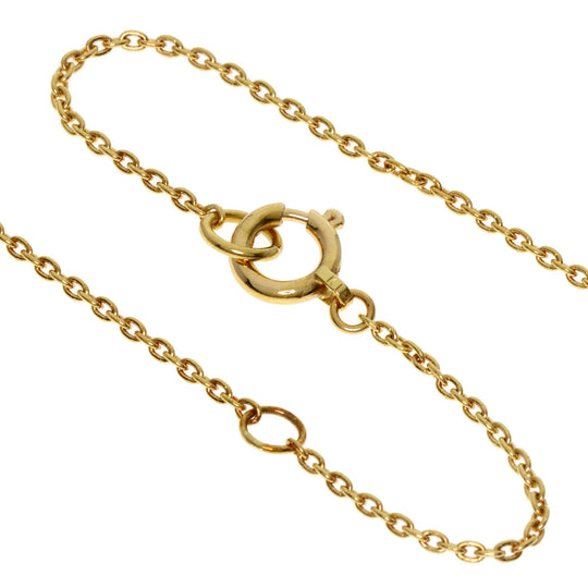 Dior Necklace 18K Yellow Gold gold 2P diamond Women Used Authentic