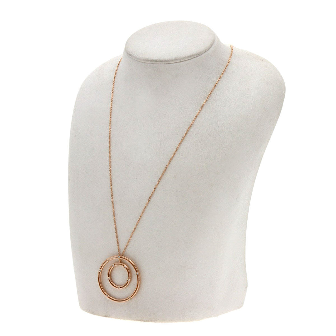 Damiani Necklace 18K Pink Gold gold D side