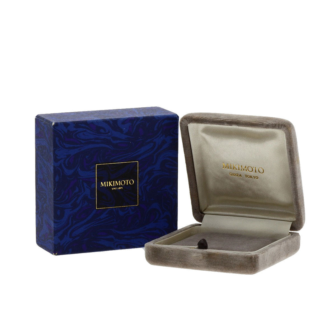 MIKIMOTO Brooch 18K Yellow Gold gold Pearl, the Tree of Happiness Women Used Authentic