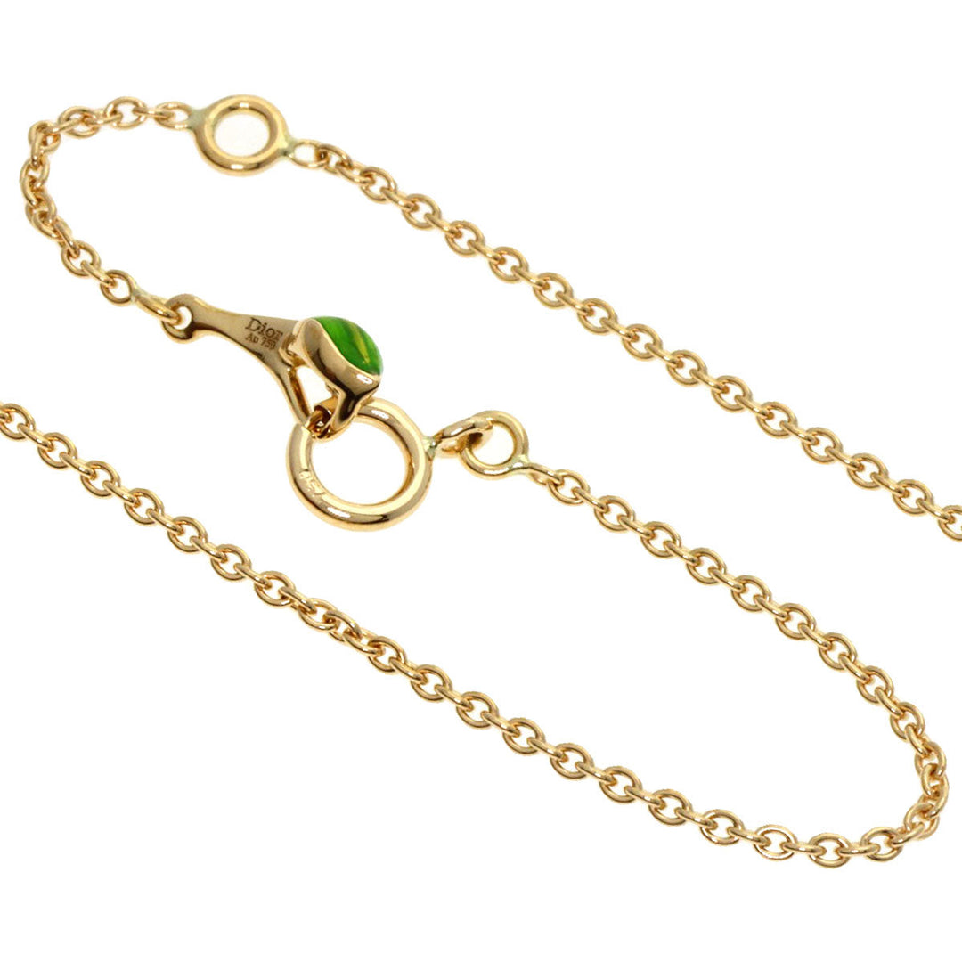 Dior Necklace 18K Yellow Gold gold Diorette Enamel Amethyst Diamond