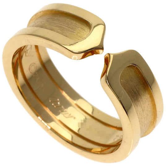 CARTIER Ring 18K Yellow Gold gold C2  #53 Women Used Authentic