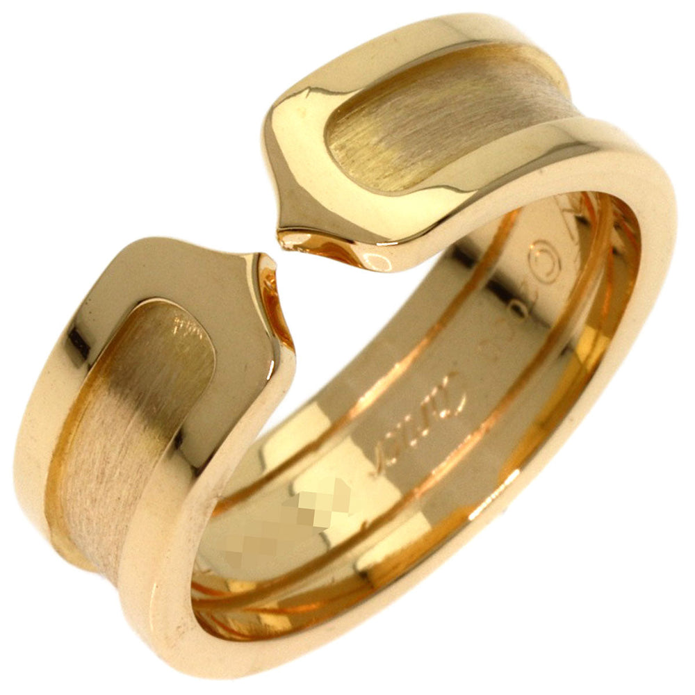 CARTIER Ring 18K Yellow Gold gold C2  #53 Women Used Authentic