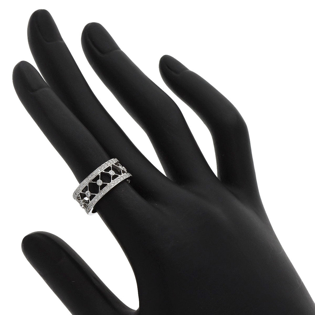 TIFFANY&Co. Ring PT950 Silver Voile Full Eternity Diamond